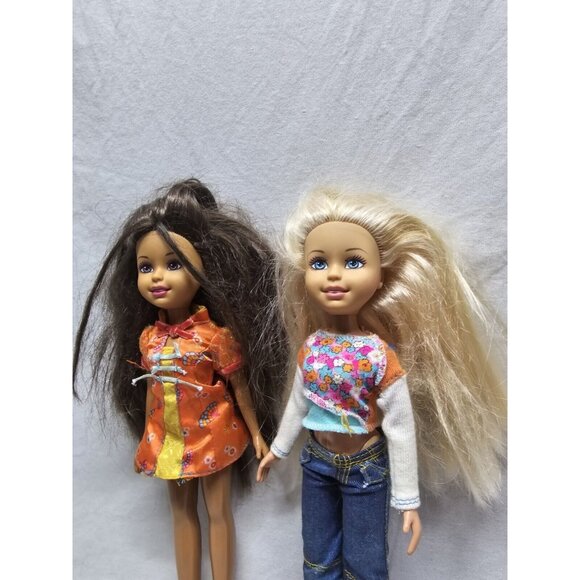 Mattel Wee Three Friends Doll Lot Stacie And Janet Lot Of 2 - Picture 11 of 11